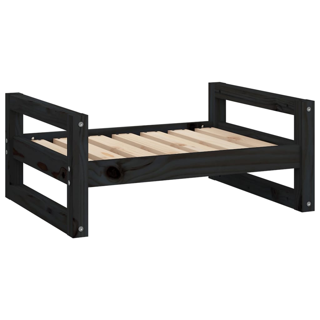 8720287140610_a_en_hd_1 vidaXL Dog Bed Black 65.5x50.5x28 cm Solid Pine Wood - Image 2