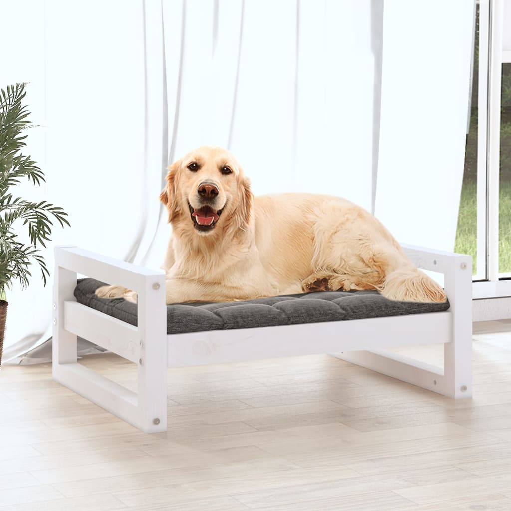 8720287140634_g_en_hd_1 vidaXL Dog Bed White 75.5x55.5x28 cm Solid Pine Wood - Image 3