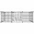 vidaXL 12-Panel Pet Cage with Door Black 35x35 cm Steel - Image 3