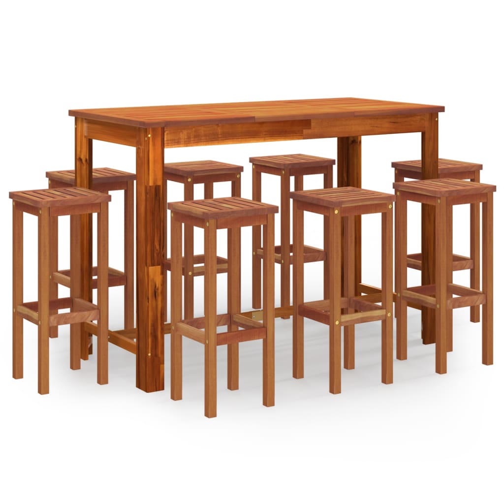 8720287143239_a_en_hd_1 vidaXL 9 Piece Garden Bar Set Solid Wood Acacia - Image 2