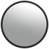 vidaXL Indoor Convex Traffic Mirror Black Ø40 cm Acrylic - Image 2