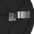 vidaXL Outdoor Convex Traffic Mirror Black Ø45 cm Polycarbonate - Image 5