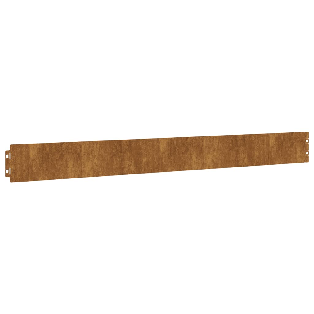 8720287145615_g_en_hd_2 vidaXL Lawn Edgings 50 pcs 10x103 cm Flexible Corten steel - Image 4