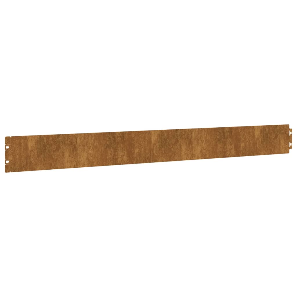 8720287145615_g_en_hd_4 vidaXL Lawn Edgings 50 pcs 10x103 cm Flexible Corten steel - Image 6