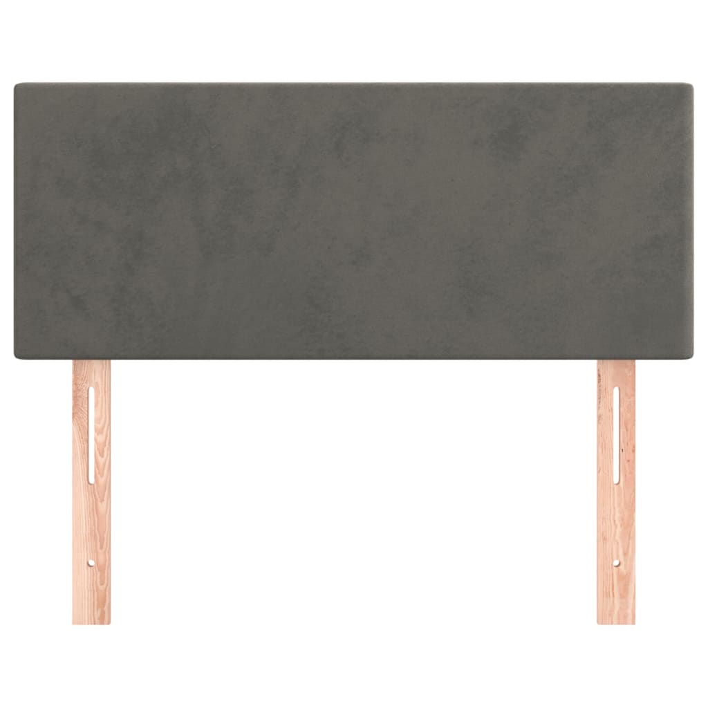 8720287146230_g_en_hd_1 vidaXL Headboard Dark Grey 100 cm Velvet - Image 3