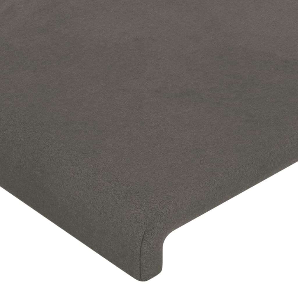 8720287146230_g_en_hd_2 vidaXL Headboard Dark Grey 100 cm Velvet - Image 4