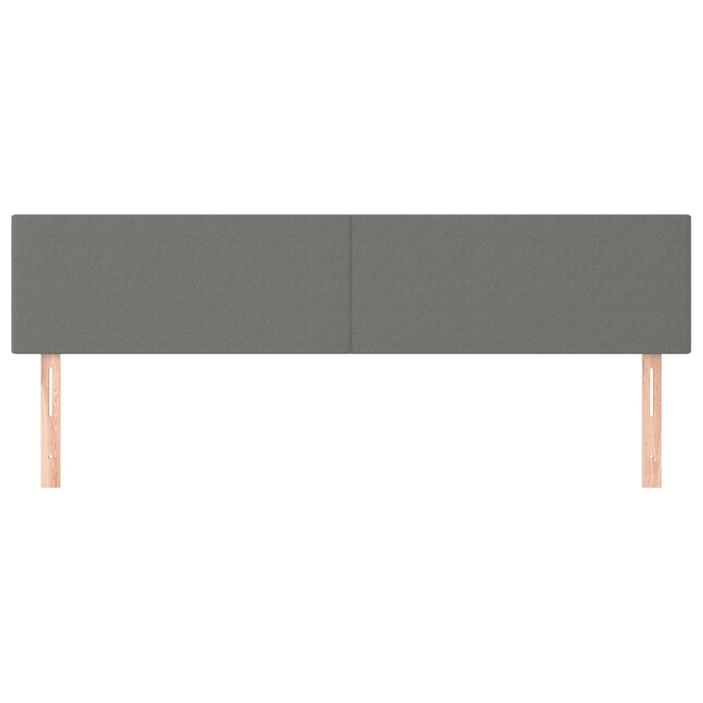 8720287146490_g_en_hd_1 vidaXL Headboards 2 pcs Dark Grey 80 cm Fabric - Image 3