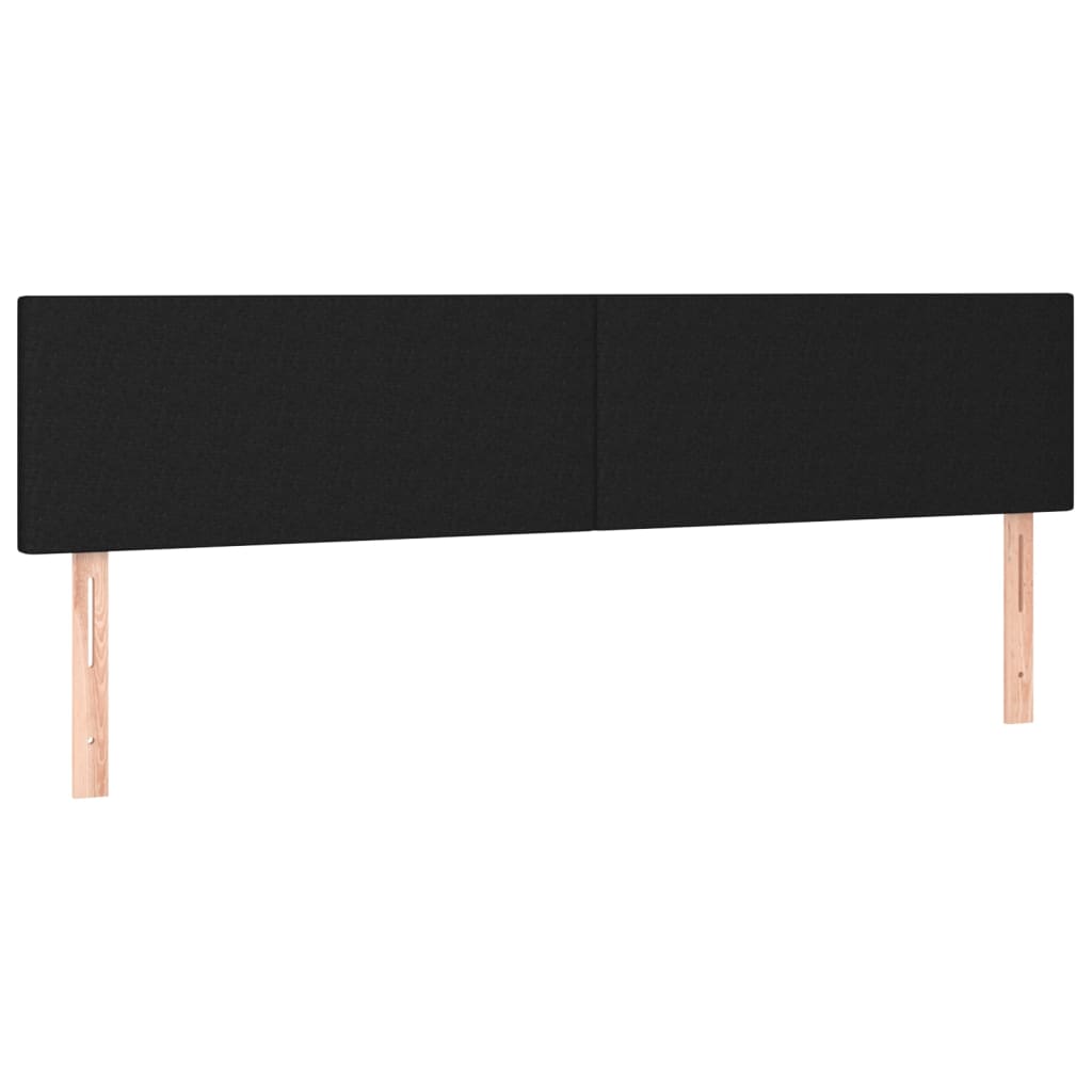 8720287146506_a_en_hd_1 vidaXL Headboards 2 pcs Black 80 cm Fabric - Image 2