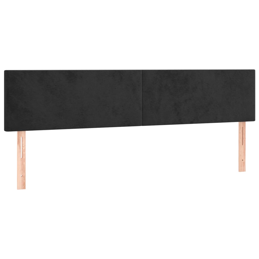 8720287146643_a_en_hd_1 vidaXL Headboards 2 pcs Black 80 cm Velvet - Image 2
