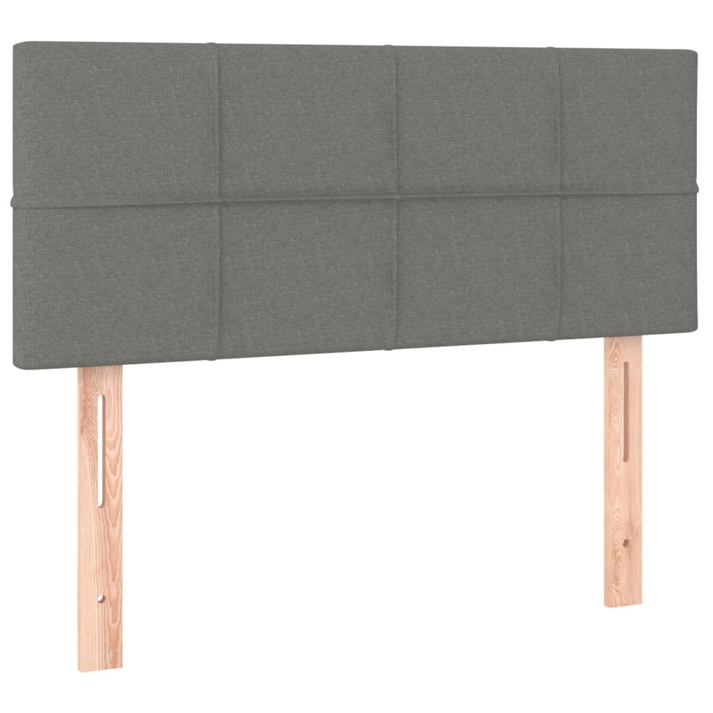 8720287148777_a_en_hd_1 vidaXL Headboard Dark Grey 100 cm Fabric - Image 2