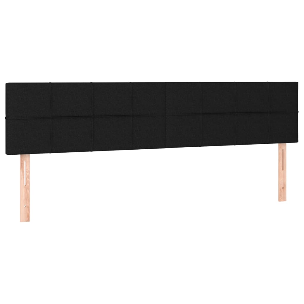 8720287149064_a_en_hd_1 vidaXL Headboards 2 pcs Black 80x5x78/88 cm Fabric - Image 2