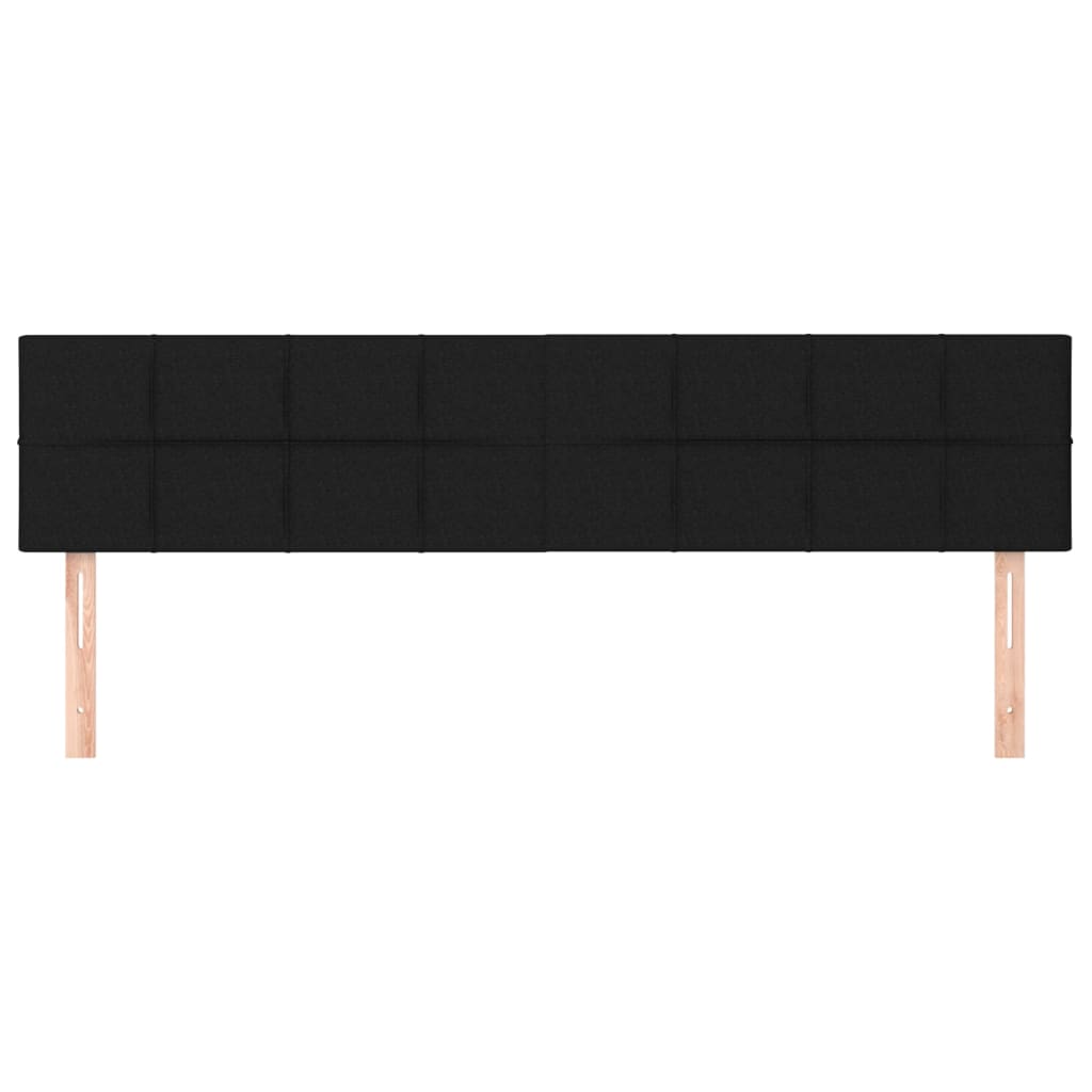 8720287149064_g_en_hd_1 vidaXL Headboards 2 pcs Black 80x5x78/88 cm Fabric - Image 3