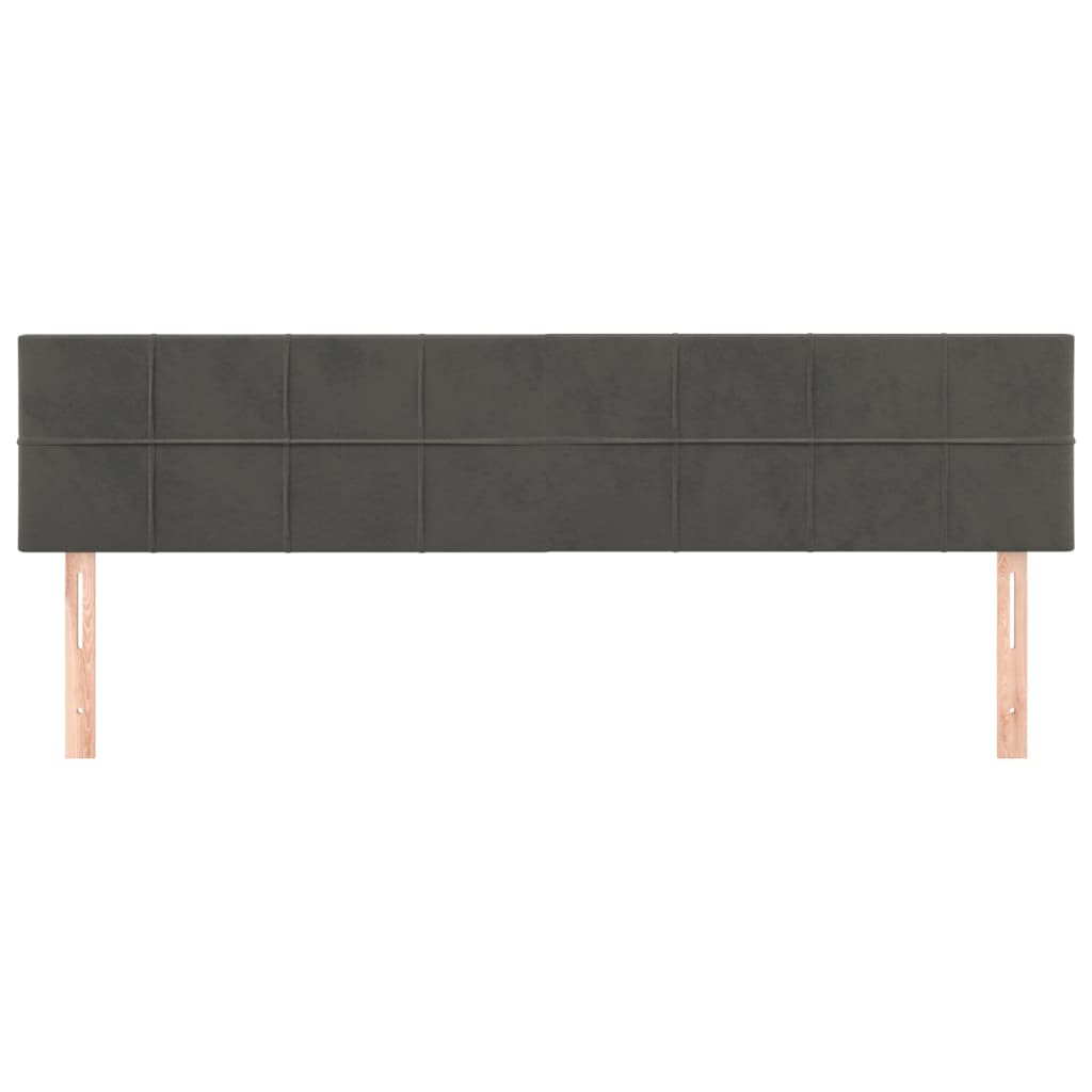 8720287149132_g_en_hd_1 vidaXL Headboards 2 pcs Dark Grey 80 cm Velvet - Image 3