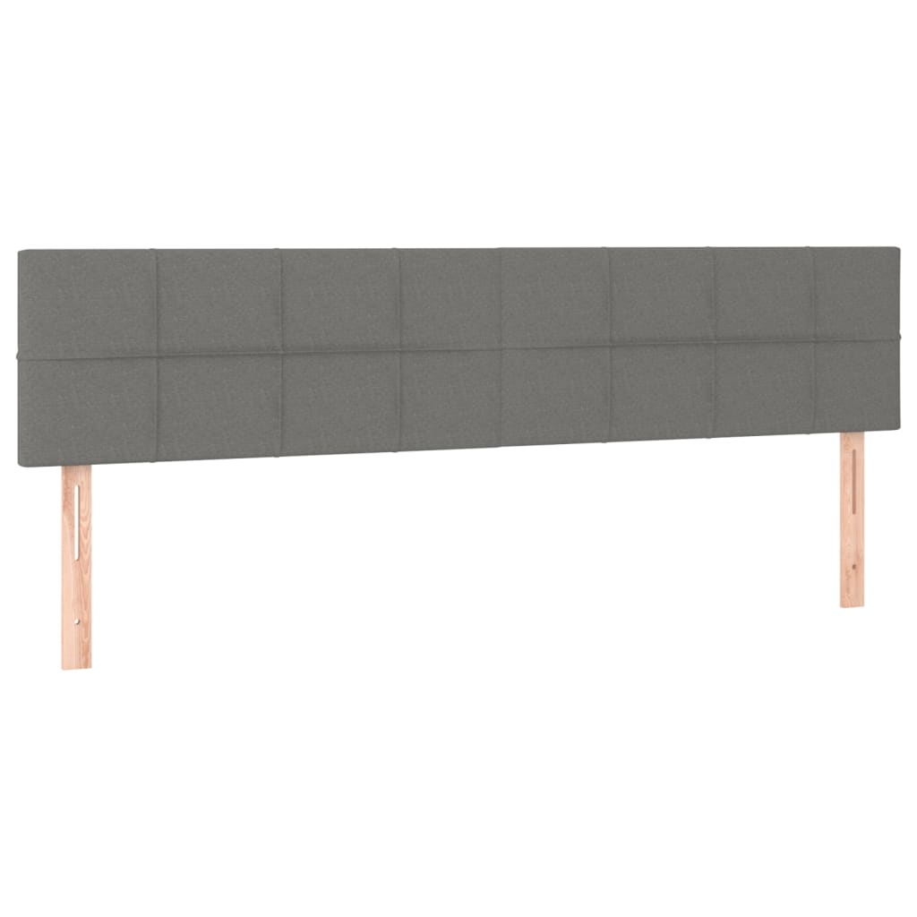 8720287149330_a_en_hd_1 vidaXL Headboards 2 pcs Dark Grey 100 cm Fabric - Image 2