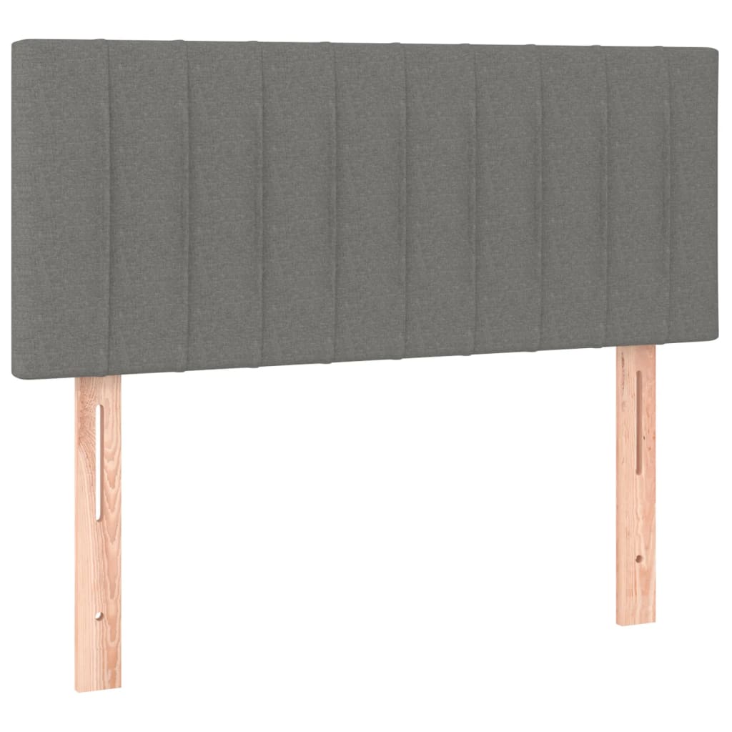 8720287150732_a_en_hd_1 vidaXL Headboard Dark Grey 100x5x78/88 cm Fabric - Image 2
