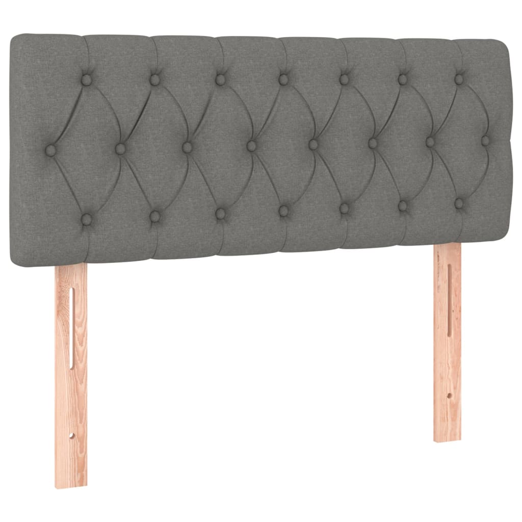 8720287151715_a_en_hd_1 vidaXL Headboard Dark Grey 100x7x78/88 cm Fabric - Image 2