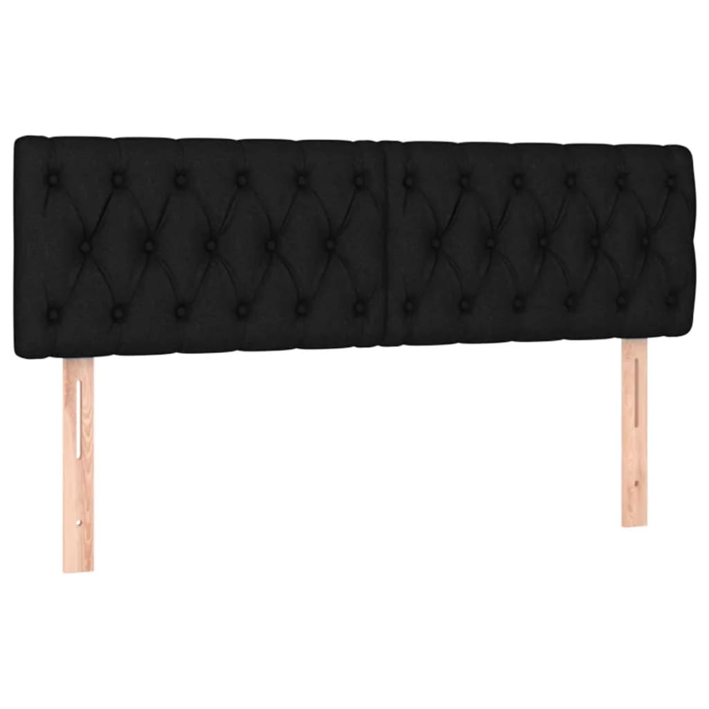 8720287152002_a_en_hd_1 vidaXL Headboards 2 pcs Black 80 cm Fabric - Image 2