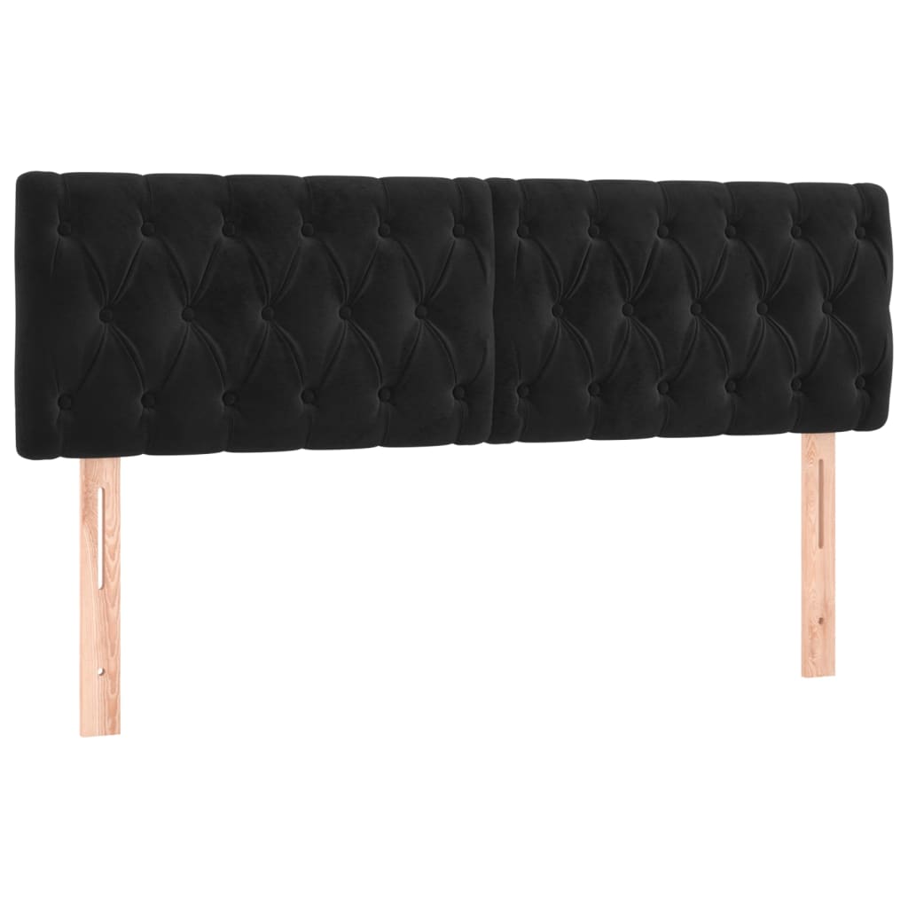 8720287152088_a_en_hd_1 vidaXL Headboards 2 pcs Black 80 cm Velvet - Image 2