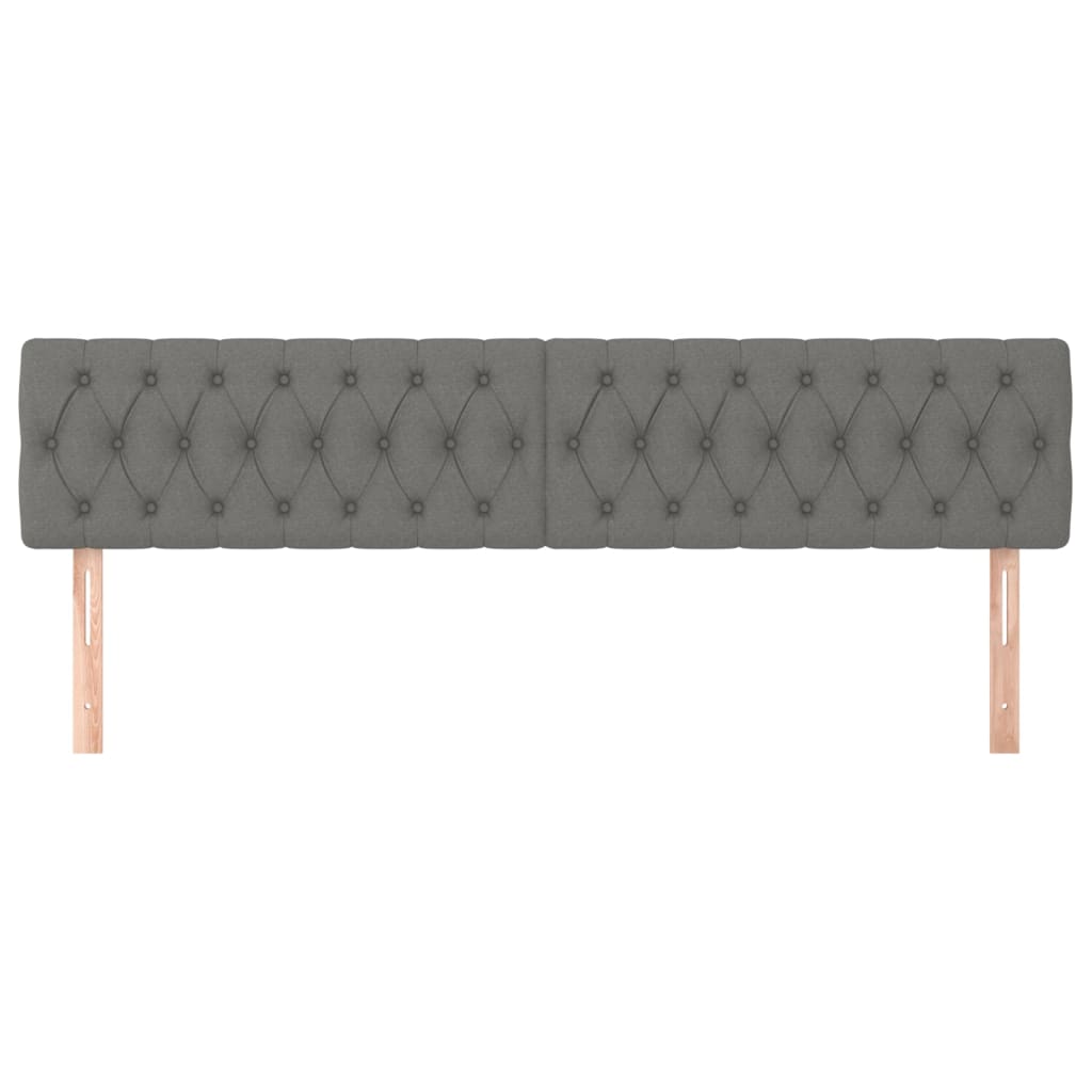 8720287152279_g_en_hd_1 vidaXL Headboards 2 pcs Dark Grey 100 cm Fabric - Image 3