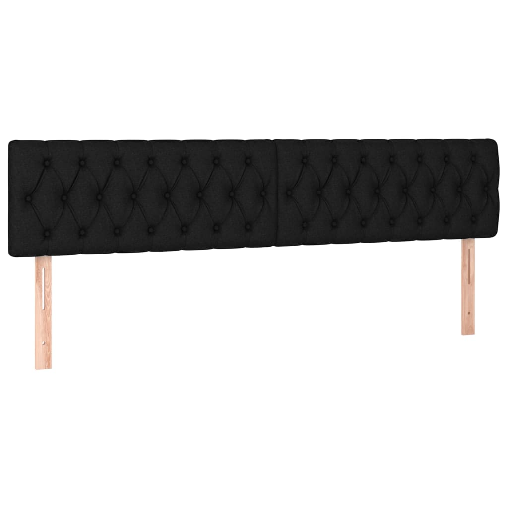 8720287152286_a_en_hd_1 vidaXL Headboards 2 pcs Black 100 cm Fabric - Image 2