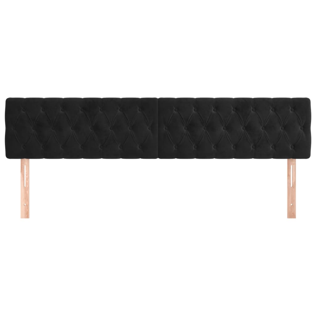 8720287152361_g_en_hd_1 vidaXL Headboards 2 pcs Black 100 cm Velvet - Image 3