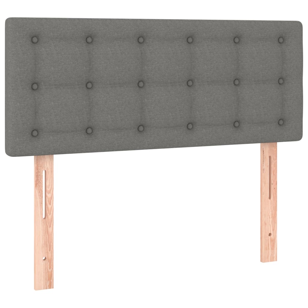 8720287152811_a_en_hd_1 vidaXL Headboard Dark Grey 100 cm Fabric - Image 2