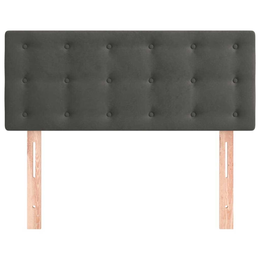 8720287152958_g_en_hd_1 vidaXL Headboard Dark Grey 100 cm Velvet - Image 3