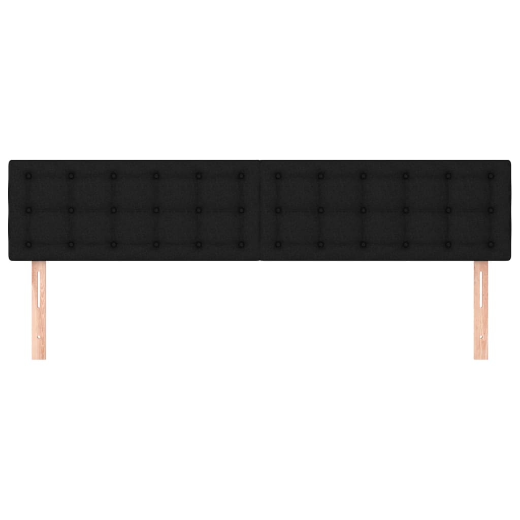 8720287153627_g_en_hd_1 vidaXL Headboards 2 pcs Black 100 cm Fabric - Image 3