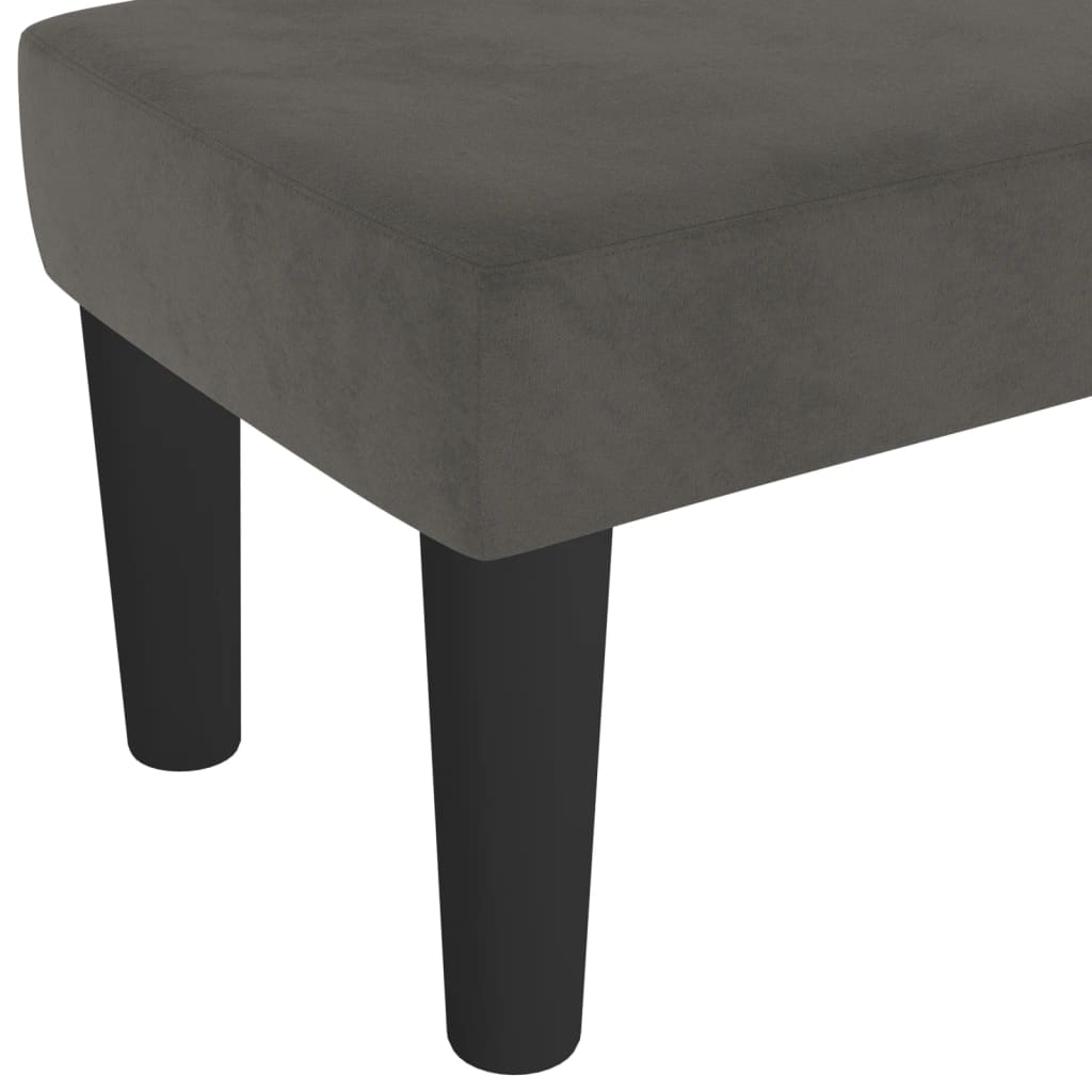 8720287154839_g_en_hd_3 vidaXL Bench Dark Grey 70x30x30 cm Velvet - Image 5
