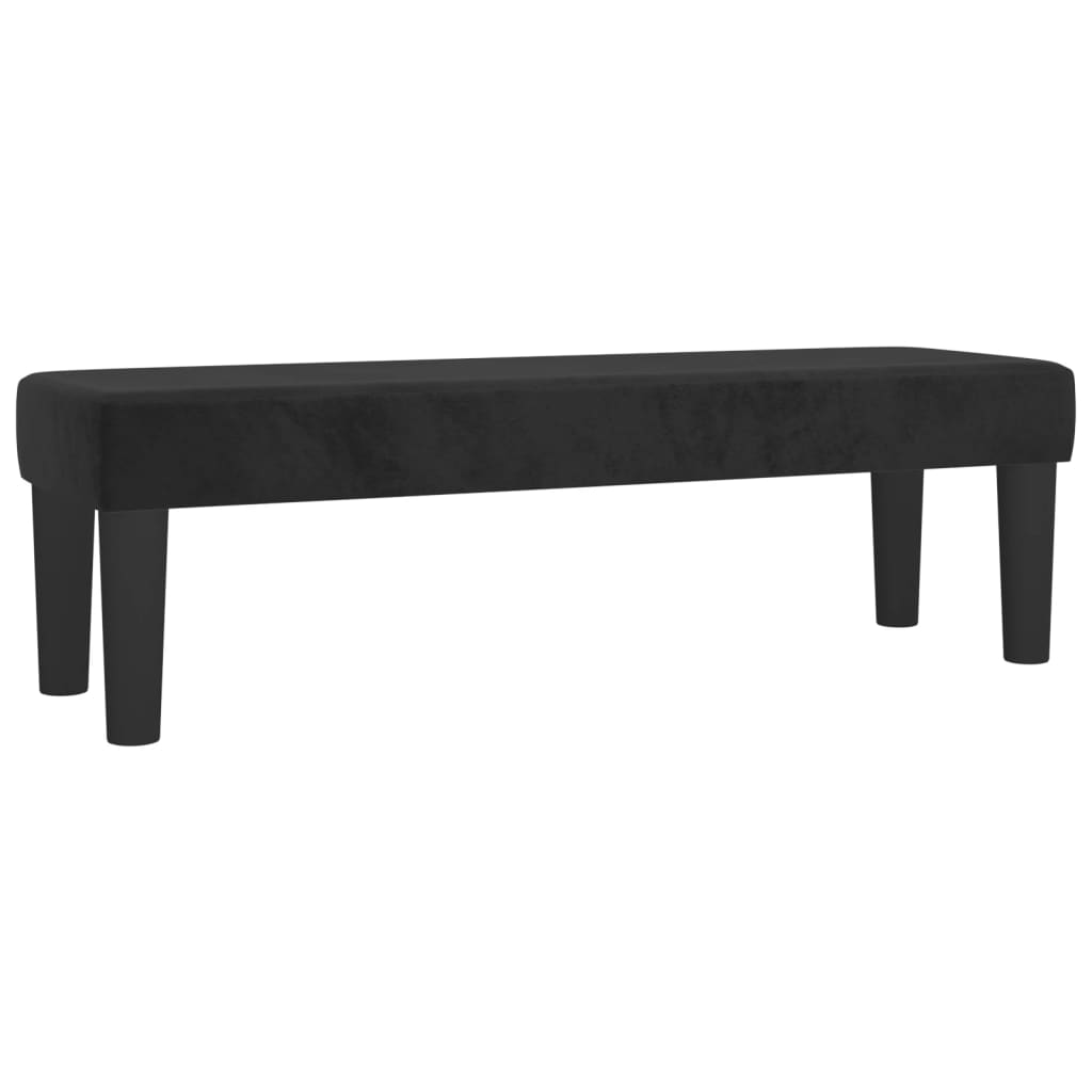 8720287155126_a_en_hd_1 vidaXL Bench Black 100x30x30 cm Velvet - Image 2
