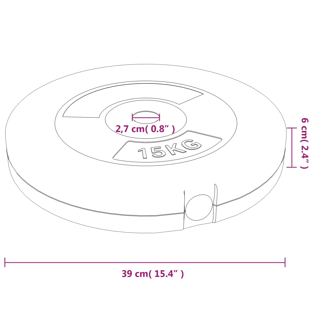 8720287155751_g_en_hd_4 vidaXL Weight Plates 2 pcs 30 kg Cement - Image 6