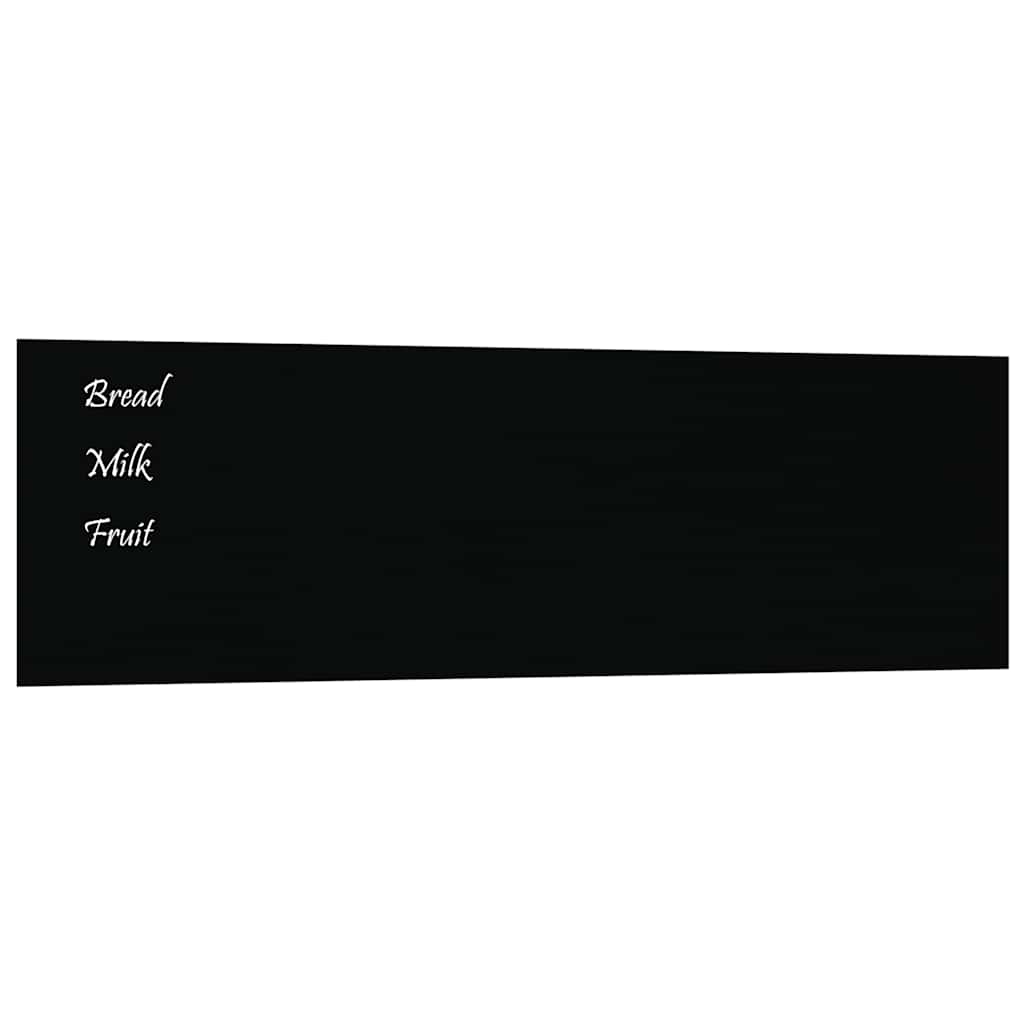 8720287156192_a_en_hd_1 vidaXL Wall-mounted Magnetic Board Black 100x30 cm Tempered Glass - Image 2