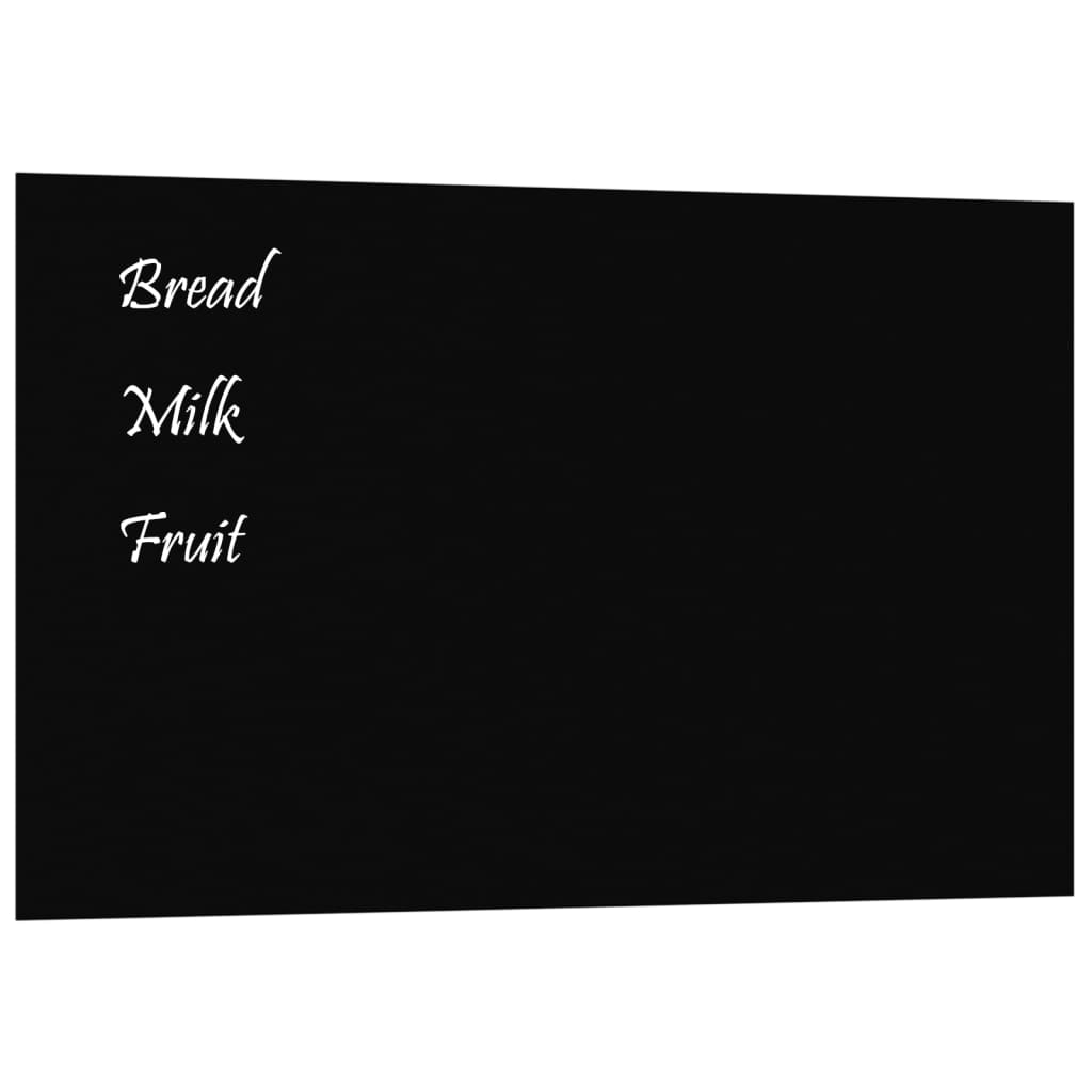 8720287156277_a_en_hd_1 vidaXL Wall-mounted Magnetic Board Black 80x50 cm Tempered Glass - Image 2