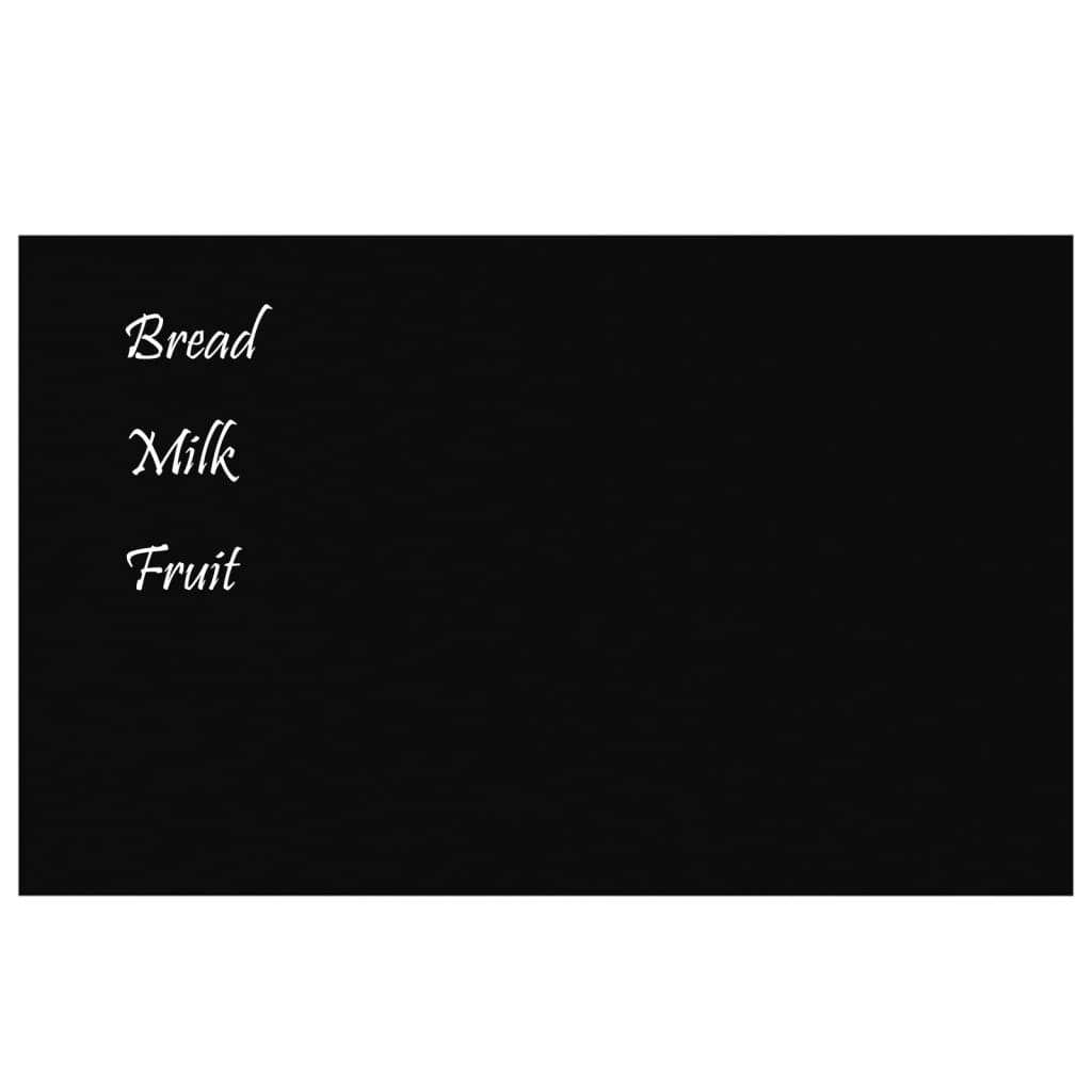 8720287156277_g_en_hd_1 vidaXL Wall-mounted Magnetic Board Black 80x50 cm Tempered Glass - Image 3