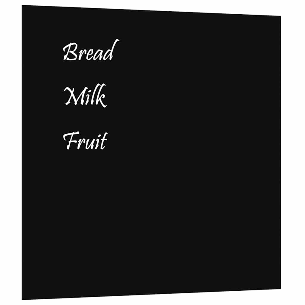 8720287156314_a_en_hd_1 vidaXL Wall-mounted Magnetic Board Black 60x60 cm Tempered Glass - Image 2