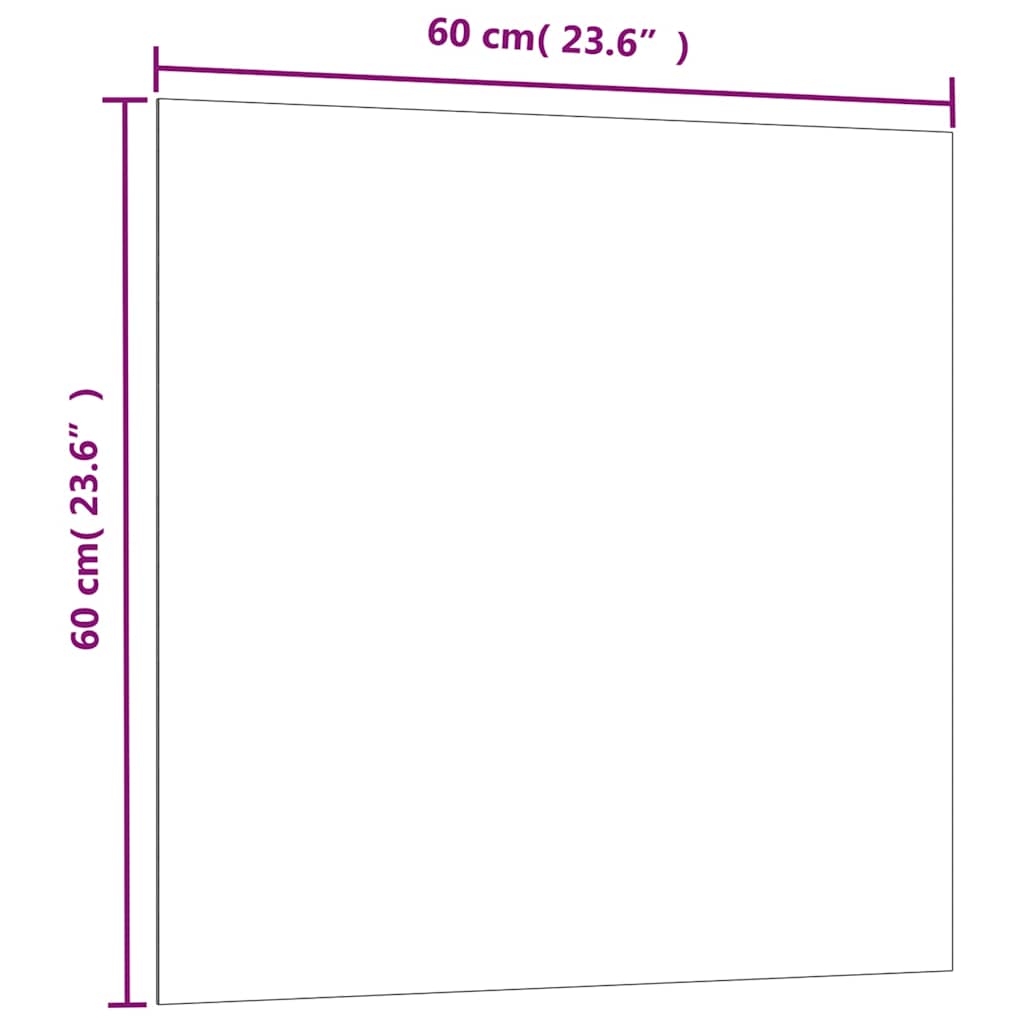 8720287156314_g_en_hd_4 vidaXL Wall-mounted Magnetic Board Black 60x60 cm Tempered Glass - Image 6