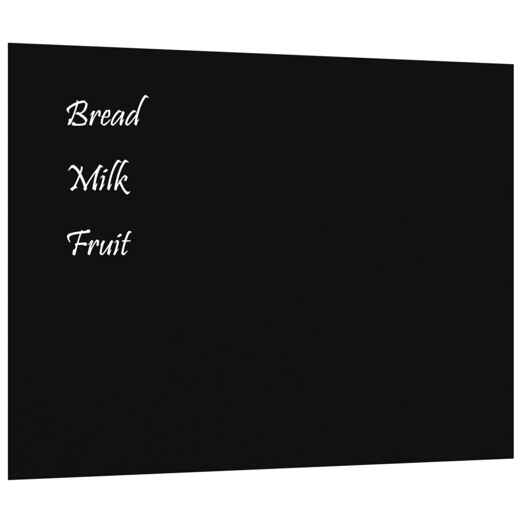 8720287156321_a_en_hd_1 vidaXL Wall-mounted Magnetic Board Black 80x60 cm Tempered Glass - Image 2