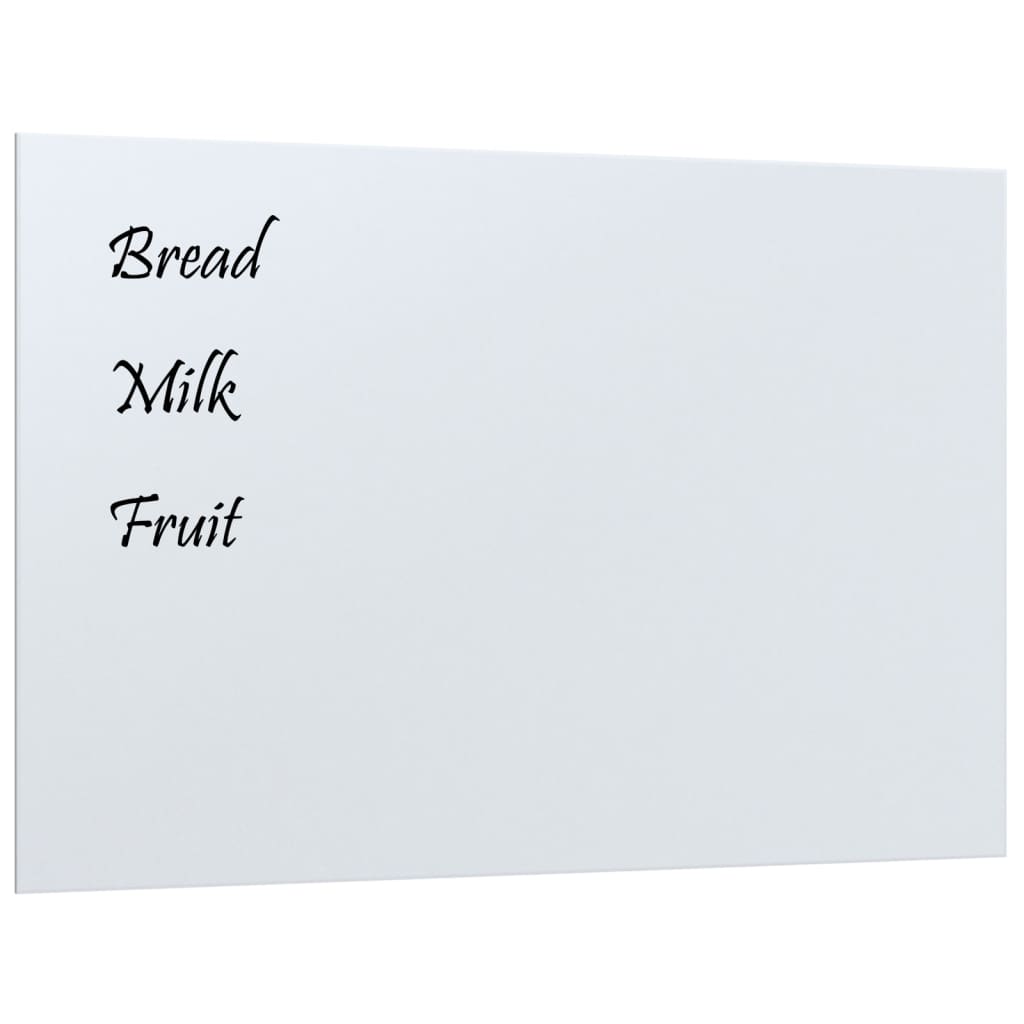 8720287156499_a_en_hd_1 vidaXL Wall-mounted Magnetic Board White 60x40 cm Tempered Glass - Image 2