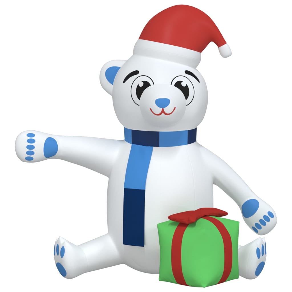 8720287156741_g_en_hd_1 vidaXL Christmas Inflatable Teddy Bear LED 180 cm - Image 3