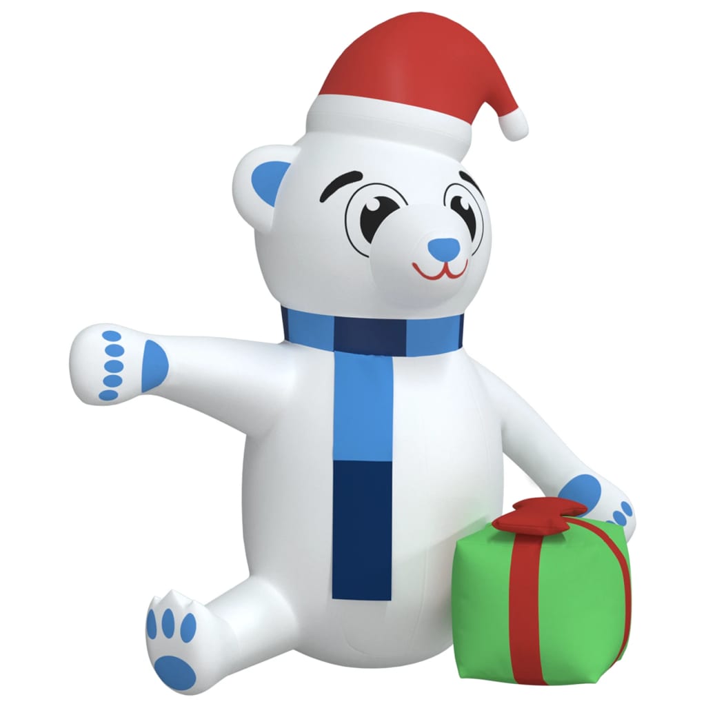8720287156741_g_en_hd_2 vidaXL Christmas Inflatable Teddy Bear LED 180 cm - Image 4