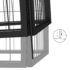 vidaXL Dog Playpen 6 Panels Black 50x100 cm Powder-coated Steel - Image 5