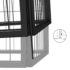 vidaXL Dog Playpen 4 Panels Black 50x100 cm Powder-coated Steel - Image 5