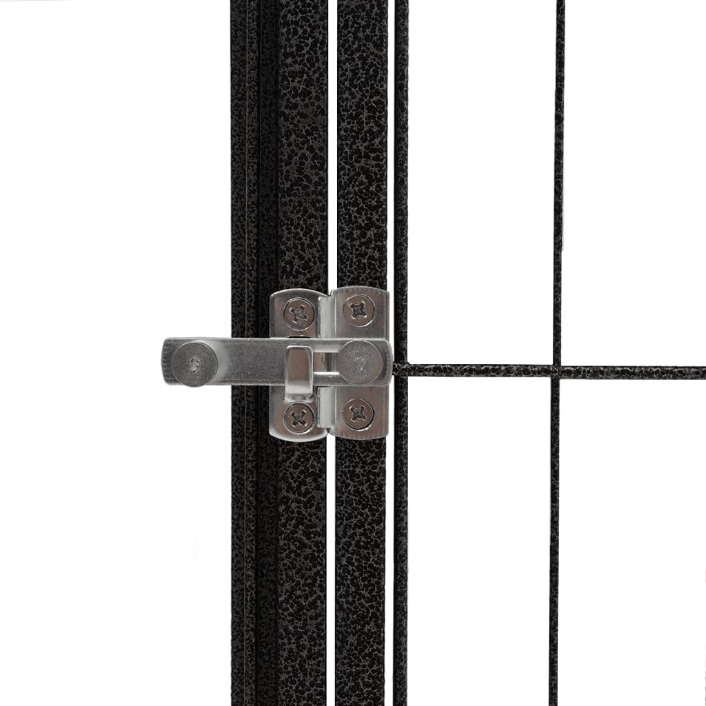 8720287158882_g_en_hd_3 vidaXL 38-Panel Dog Playpen Black 50x100 cm Powder-coated Steel - Image 4