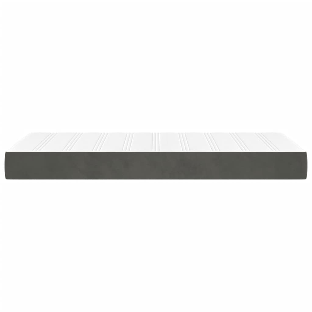 8720287162186_g_en_hd_2 vidaXL Pocket Spring Bed Mattress Dark Grey 107x203x20 cm Super Single Velvet - Image 4