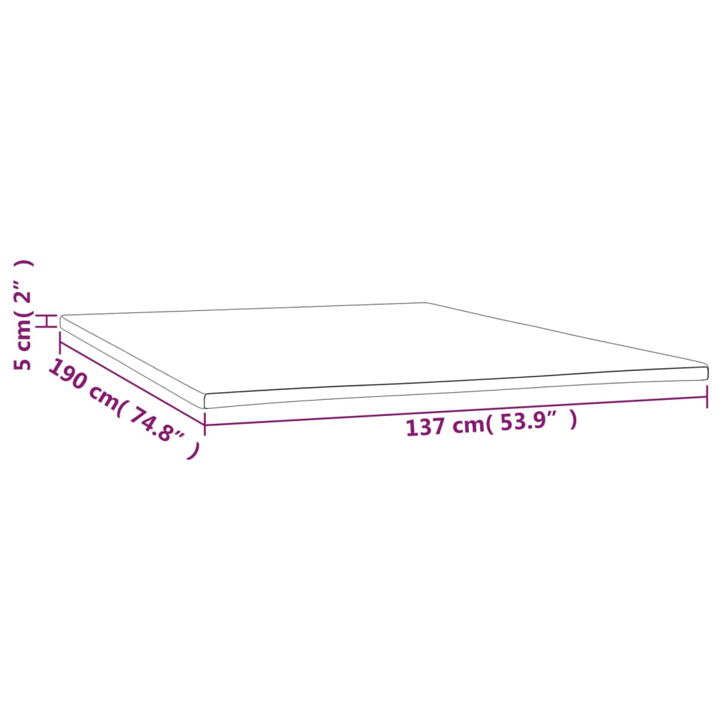 8720287162315_g_en_hd_5 vidaXL Mattress Topper 137x190x5 cm Full - Image 7