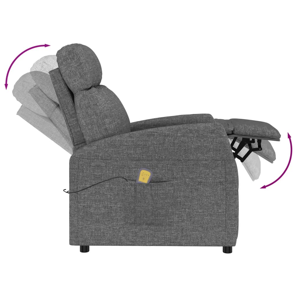 8720287163480_g_en_hd_5 vidaXL Massage Chair Dark Grey Fabric - Image 7