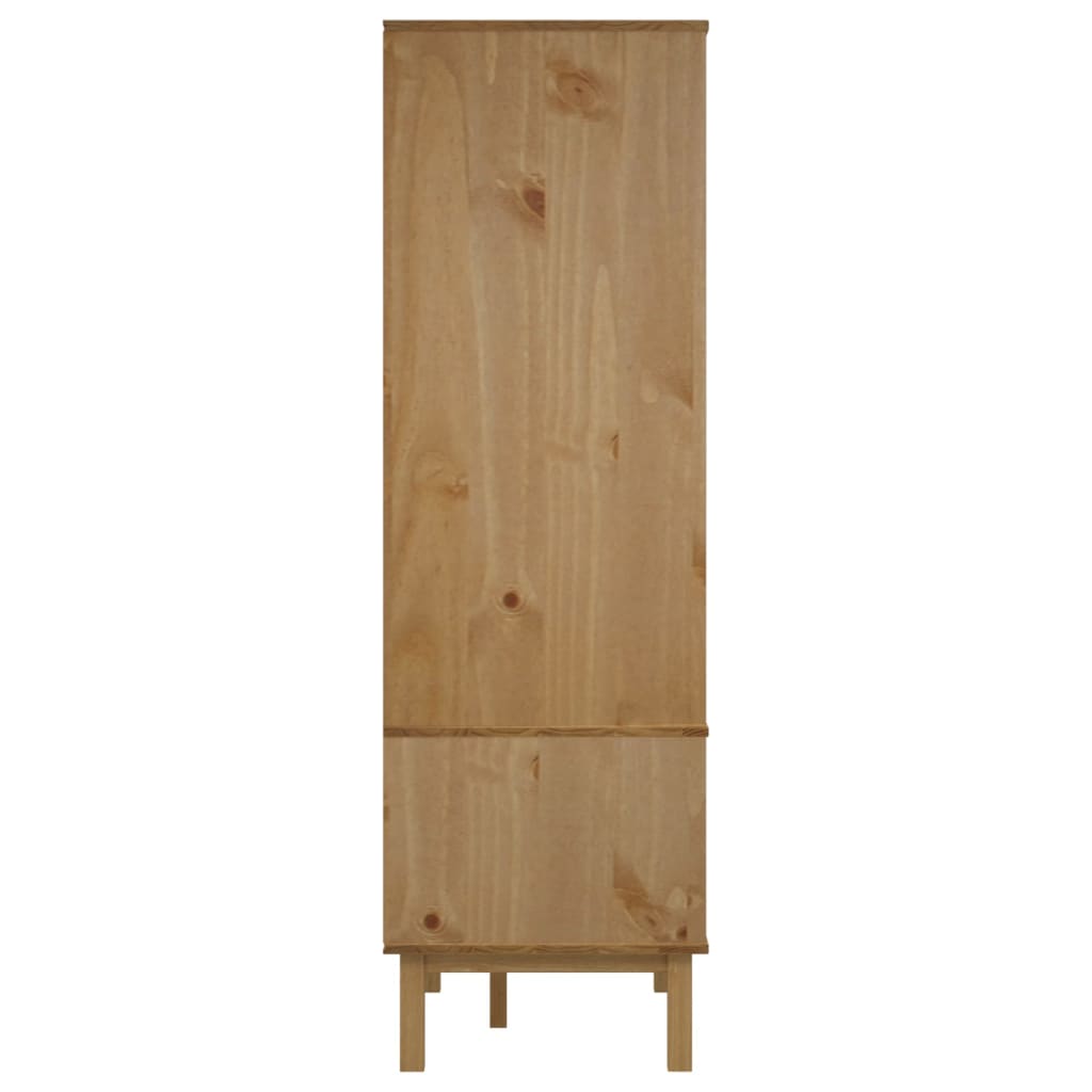 8720287165620_g_en_hd_3 vidaXL Wardrobe OTTA Brown and Grey 76.5x53x172 cm Solid Wood Pine - Image 6