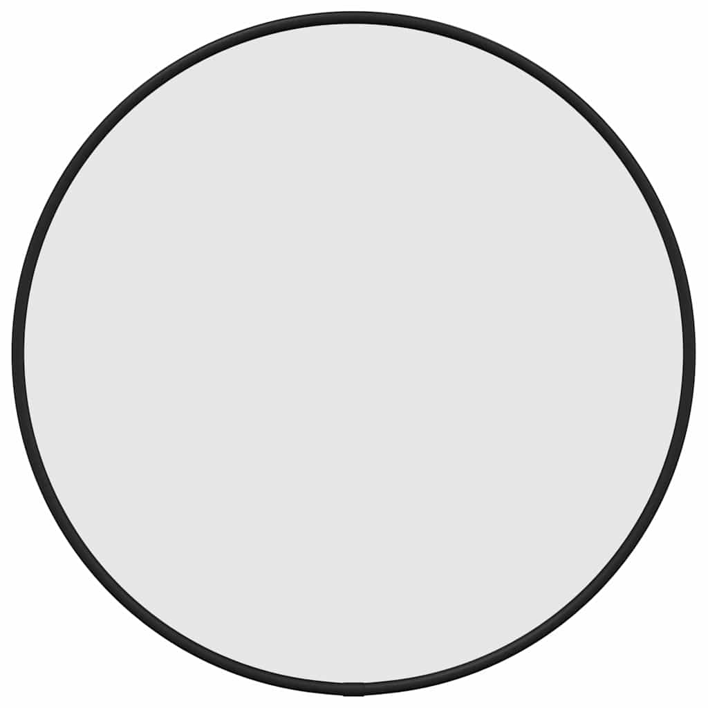 8720287165828_a_en_hd_1 vidaXL Wall Mirror Black Ø 40 cm Round - Image 2