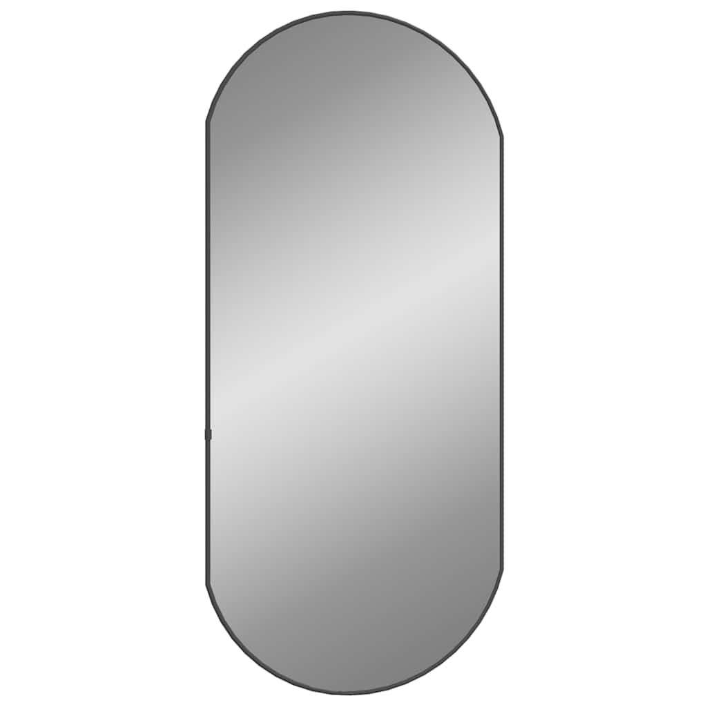 8720287166047_a_en_hd_1 vidaXL Wall Mirror Black 90x40 cm Oval - Image 2