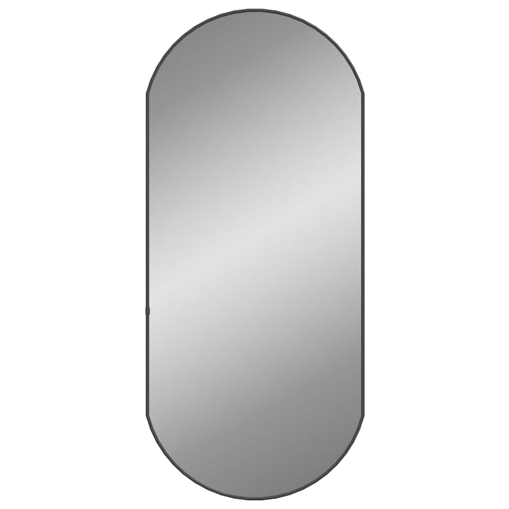 8720287166047_g_en_hd_1 vidaXL Wall Mirror Black 90x40 cm Oval - Image 3
